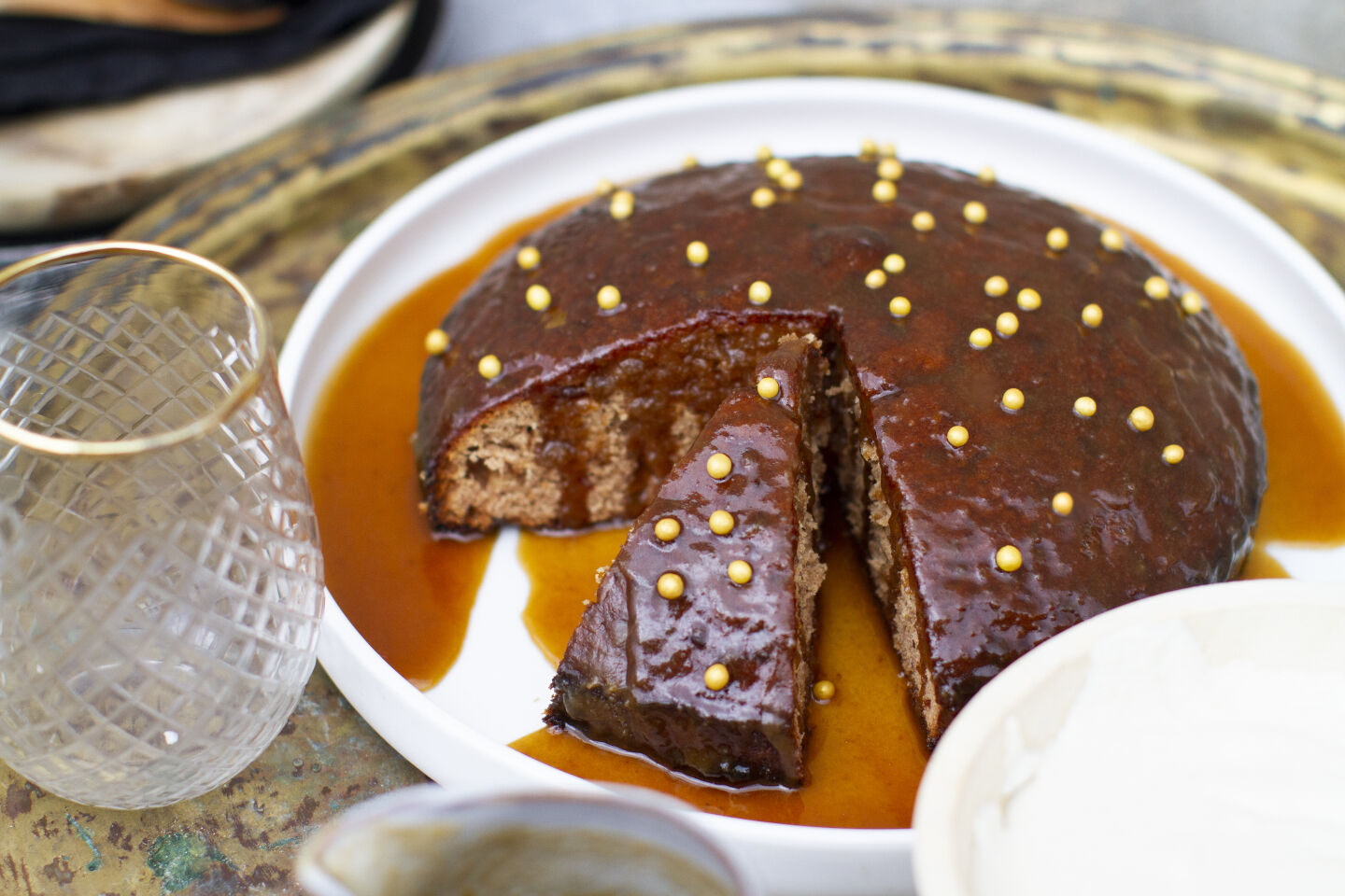 The cherry on top of your Christmas menu: Indulgent Sticky Toffee Cake