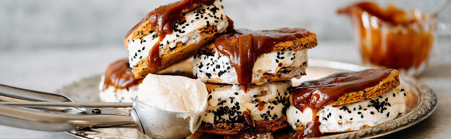 Ice cream, but with a twist - treat your guests to a truly joyful dessert