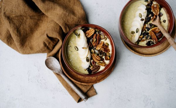 Geniet &rsquo;s ochtends van een welkome energieboost met deze overnight oats
