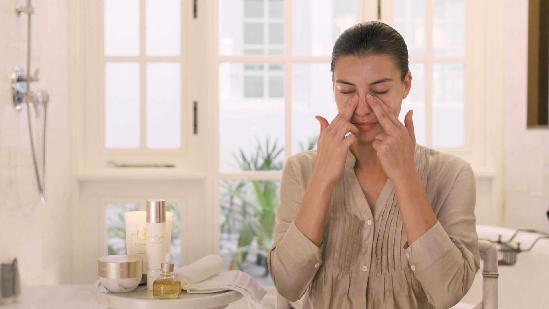 The best anti-ageing facial yoga exercises you can do at home