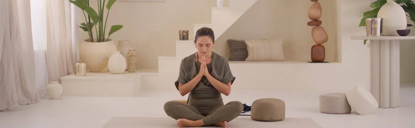 Yoga flow for ultimate calm 
